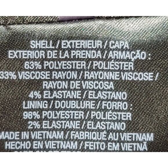 T Tahari Black Brown Color Block Sheath Dress 2 Lightweight Capped Sleeves Soft - Picture 5 of 6